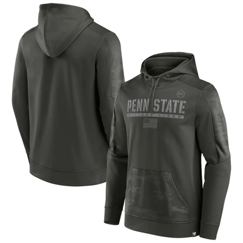 Men's Penn State Nittany Lions Olive OHT Military Appreciation Guardian Pullover Hoodie